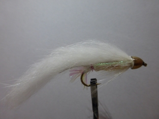 Size 8 Conehead Zonker pearl/red/White